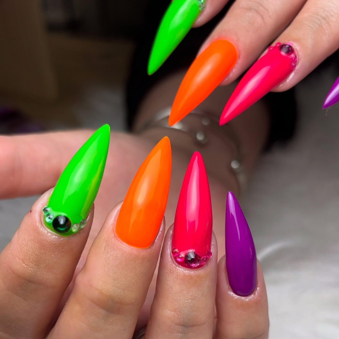 Nail art flores uñas — Dolce Nails by Cam La Canonja